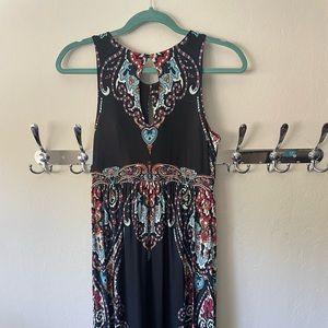 INC Maxi patterned dress